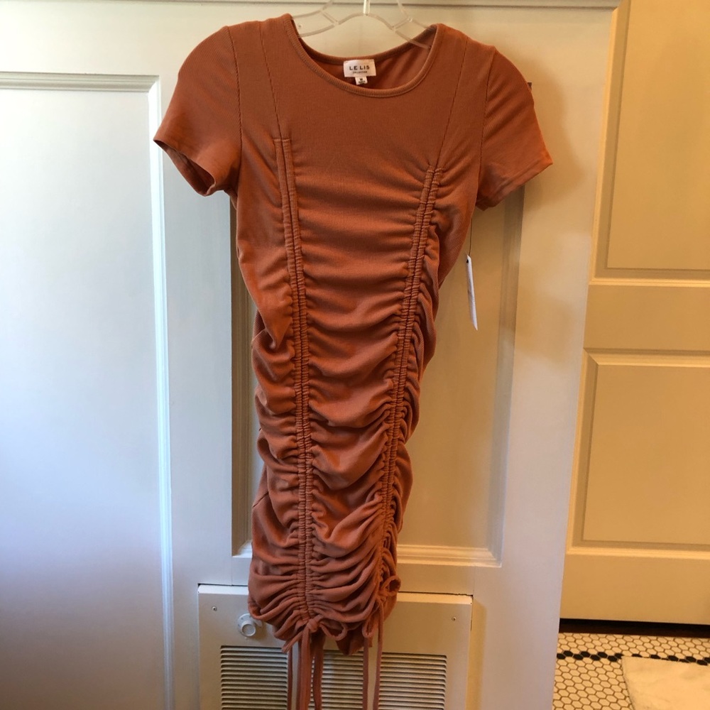 Lelis gathered mini dress
